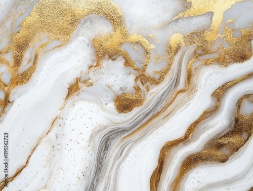 luxurious natural white and gold marble pattern background with elegant veining texture for premium interior design and decorative wall applications
