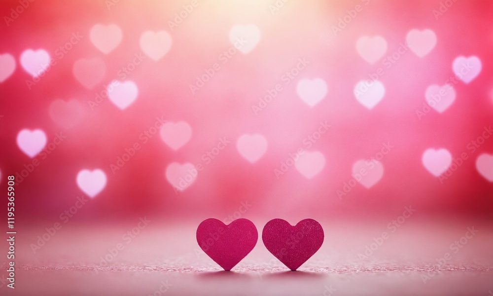 Romantic hearts on a soft background create a dreamy atmosphere for love and affection. Valentine’s Day, date, engagement, love, wedding, background Romantic hearts on a soft background create a dreamy atmosphere for love and affection. Valentine’s Day, date, engagement, love, wedding, background