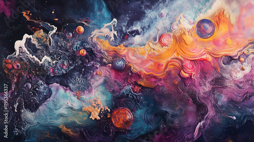 Abstract artistic Background