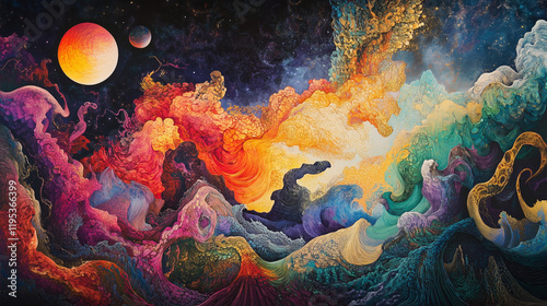 Abstract artistic Background