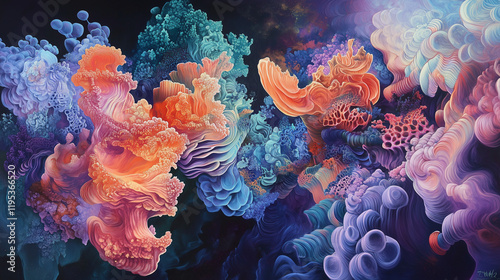 Abstract artistic Background