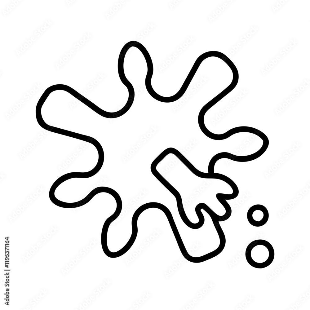 paint splatter icon, paint splatter line art - simple line art of paint splatter, perfect for paint splatter logos and icons and themed design paint splatter icon, paint splatter line art - simple line art of paint splatter, perfect for paint splatter logos and icons and themed design