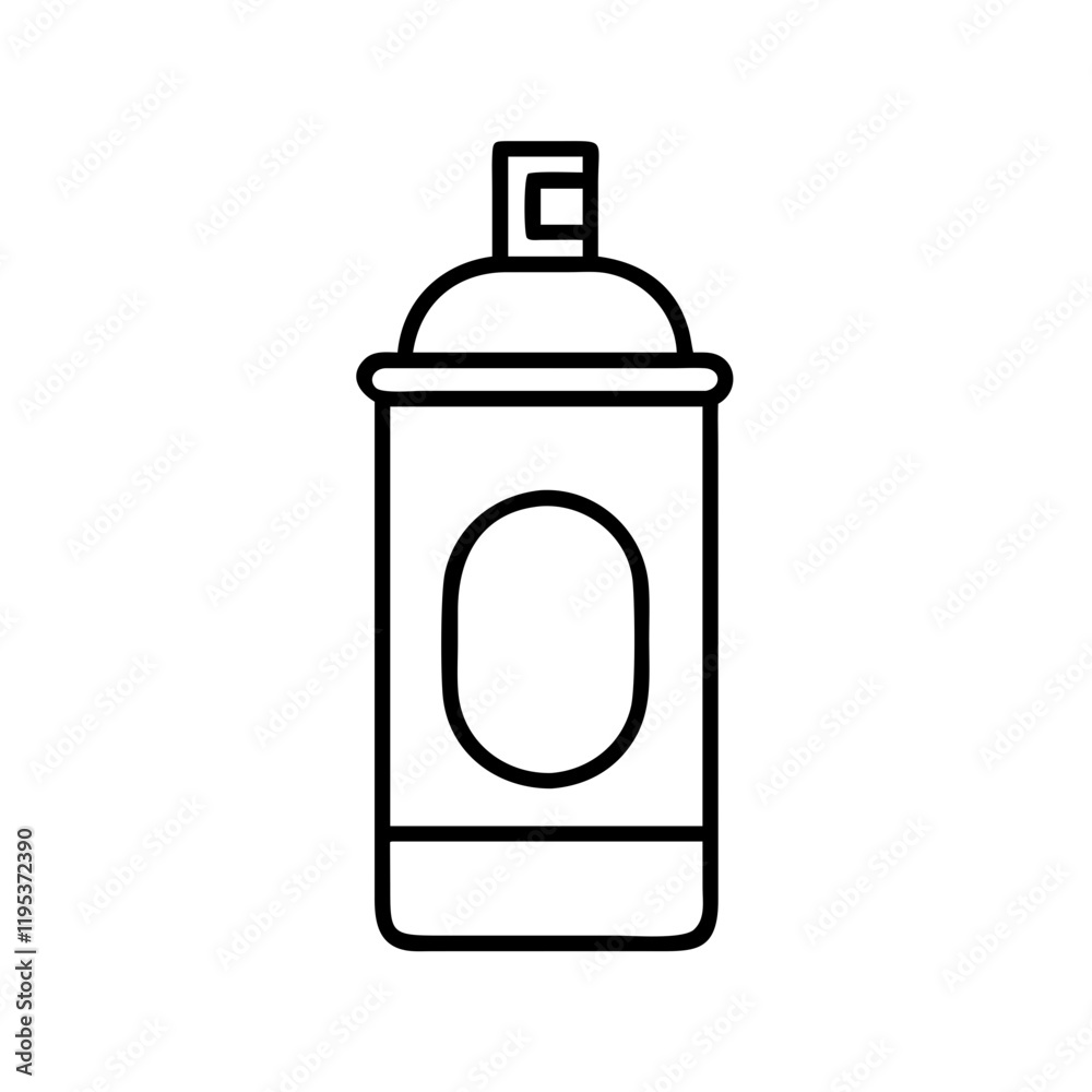 spray paint can icon, spray paint can line art - simple line art of spray paint can, perfect for spray paint can logos and icons and themed design spray paint can icon, spray paint can line art - simple line art of spray paint can, perfect for spray paint can logos and icons and themed design