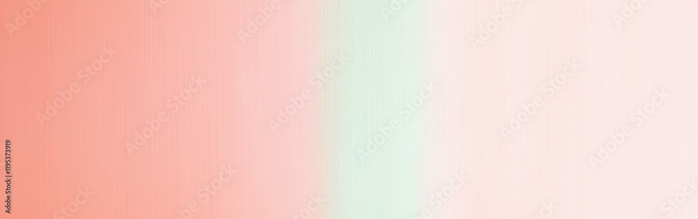 Soft gradient fill transitions from muted coral to serene mint green hues in a calming abstract background