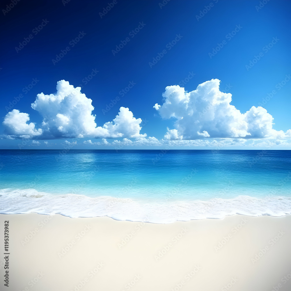 Serene Beach Background Image Serene Beach Background Image