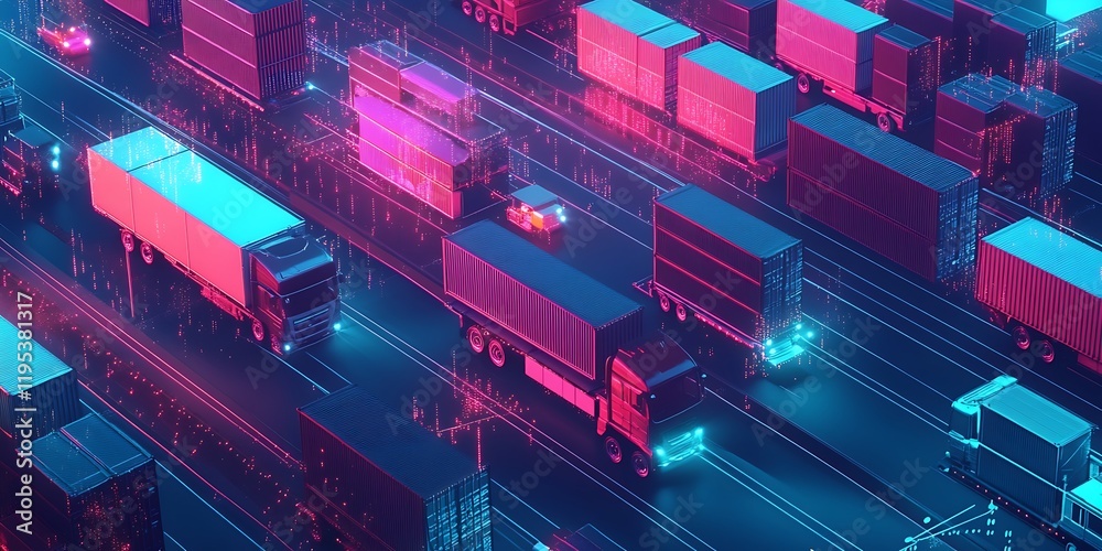 tow view Cranes working Logistics and transportation, Integrated warehousing and transportation operation service. Network distribution of Container Cargo, Smart logistics and future of transport on tow view Cranes working Logistics and transportation, Integrated warehousing and transportation operation service. Network distribution of Container Cargo, Smart logistics and future of transport on