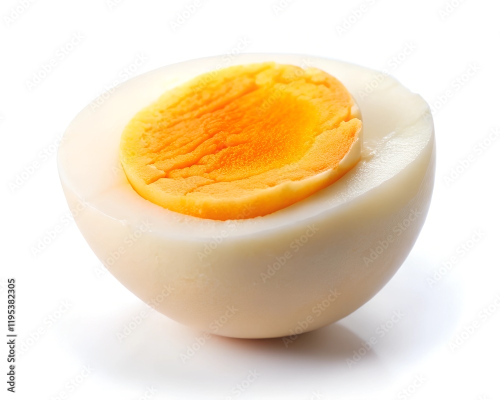 boiled egg isolated on a white background boiled egg isolated on a white background