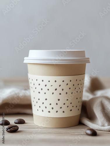 Paper Coffe cups Template
