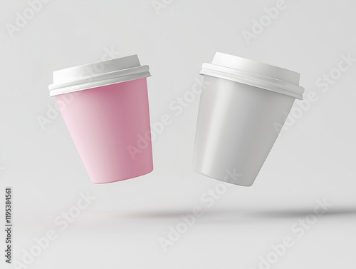 Paper Coffe cups Template