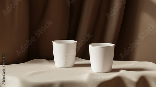Paper Coffee cups Template