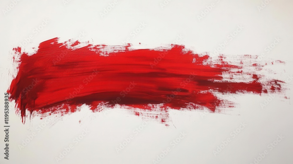 vibrant red brush stroke boldly marked on a pristine white background, creating a striking visual contrast that symbolizes passion, creativity, and artistic expression vibrant red brush stroke boldly marked on a pristine white background, creating a striking visual contrast that symbolizes passion, creativity, and artistic expression