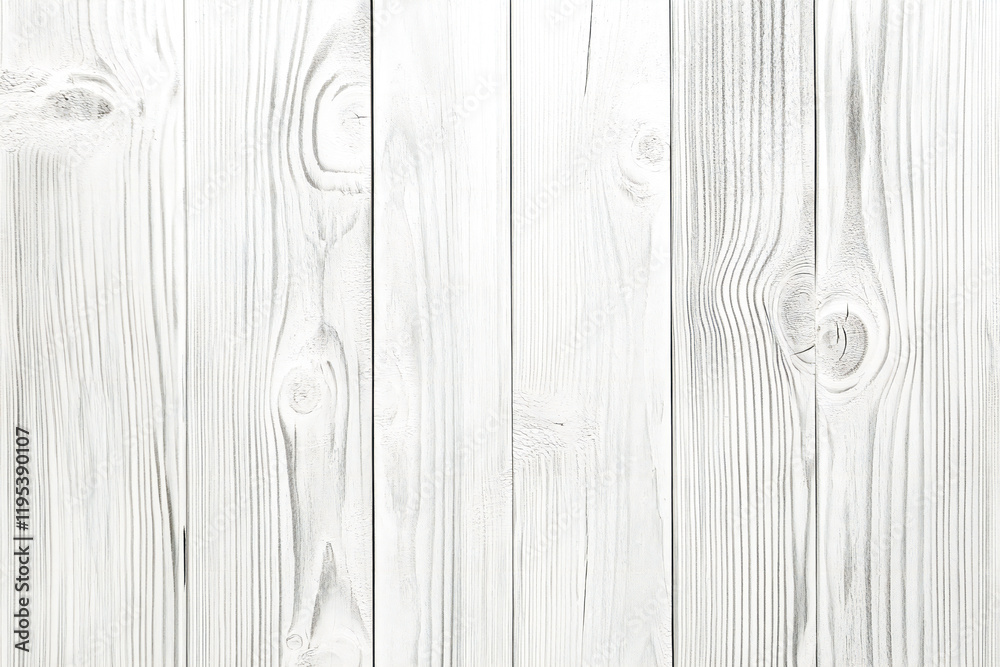 Obraz premium Weathered White Wood Plank Texture