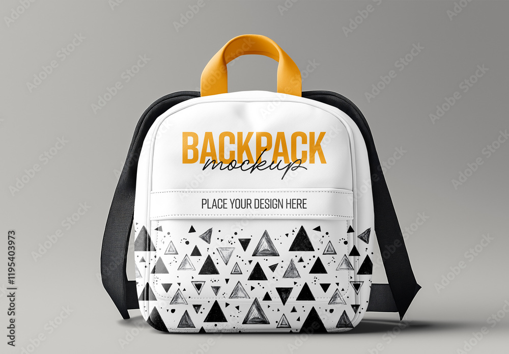 Backpack Mockup: Perfect for Design and Bag Showcasing Generated with ...