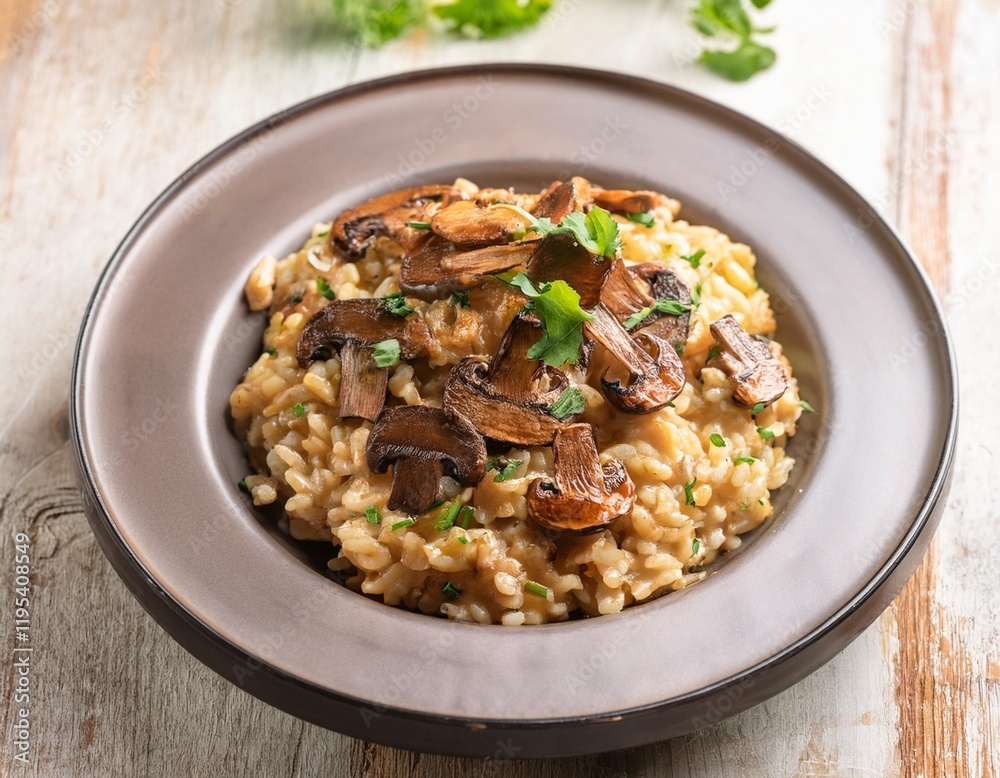 The Earthy Delight of a Wild Mushroom Risotto The Earthy Delight of a Wild Mushroom Risotto