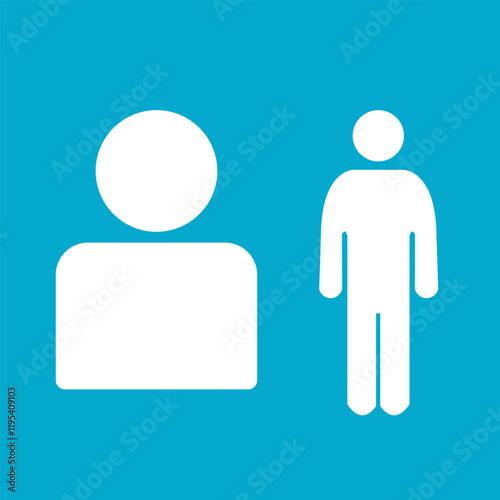 person with speech bubbles