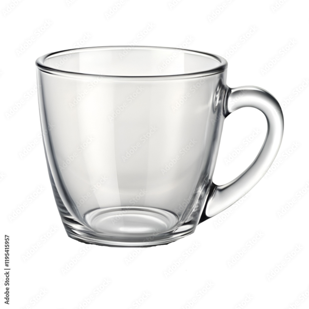 Transparent glass isolated on transparent background Transparent glass isolated on transparent background