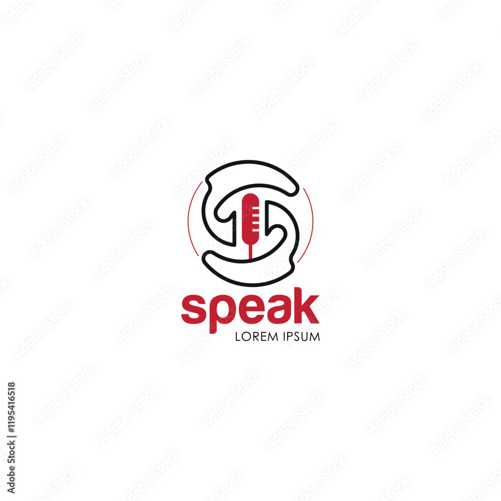 Speak S Iconic Logo Symbol Speaker Design Branding Speak S Iconic Logo Symbol Speaker Design Branding
