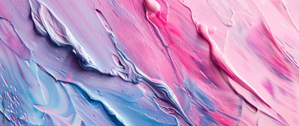 A beautiful abstract art piece showcasing a blend of cool blue and warm pink pastel brushstrokes in dynamic motion. A beautiful abstract art piece showcasing a blend of cool blue and warm pink pastel brushstrokes in dynamic motion.