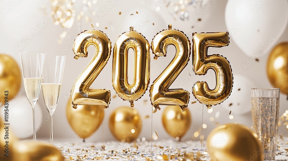 happy new year 2 0 2 2 gold balloon with numbers and christmas decorations happy new year 2 0 2 2 gold balloon with numbers and christmas decorations