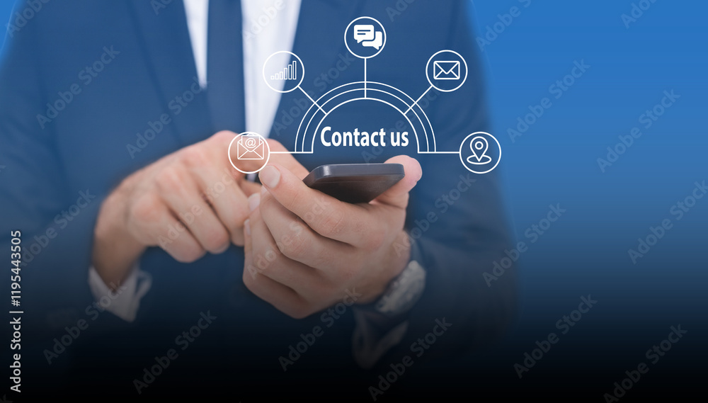 Get in touch with us. An entrepreneur is utilizing a smartphone with network, location, chat, and mail icons. Support the idea. Get in touch with us. An entrepreneur is utilizing a smartphone with network, location, chat, and mail icons. Support the idea.