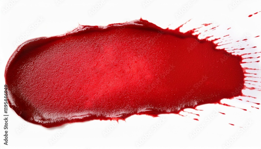 red stain isolated on white background red stain isolated on white background