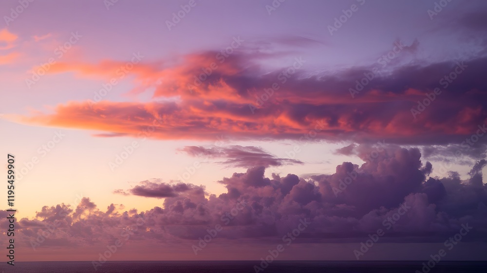 Fototapeta premium sunset in the mountains