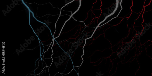 Black marble texture background, abstract marble texture. Dark textured leather wall with vintage grunge pattern .Tele photo of a distant branched lightning bolt at night .
