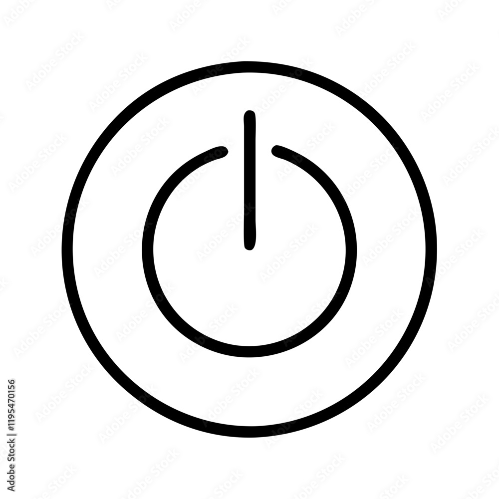 power button icon icon, power button icon line art - simple line art of power button icon, perfect for power button icon logos and icons and themed design power button icon icon, power button icon line art - simple line art of power button icon, perfect for power button icon logos and icons and themed design