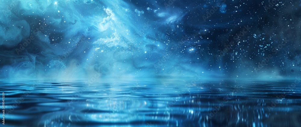 custom made wallpaper toronto digitalMajestic beauty of cosmic reflections over tranquil waters at dawn