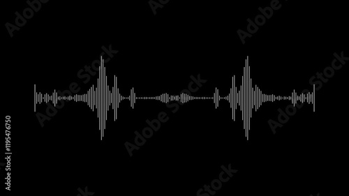 Animated sound wave spectrum	
