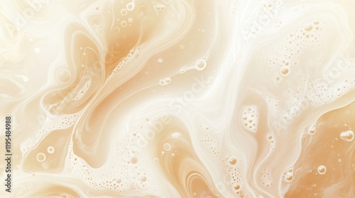 a close up of a liquidy substance photo