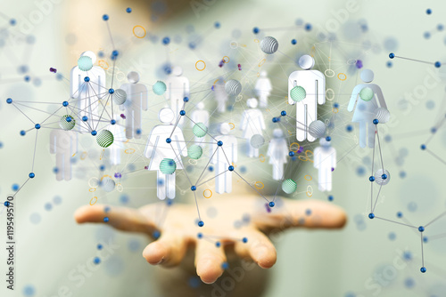 people network structure HR...