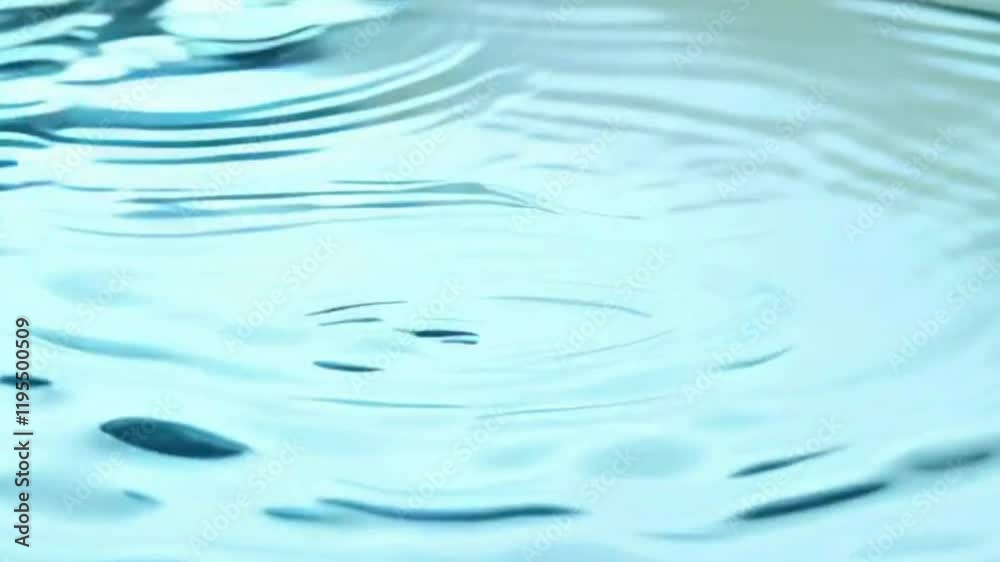 Abstract Ripples on a Glassy Water Surface Abstract Ripples on a Glassy Water Surface