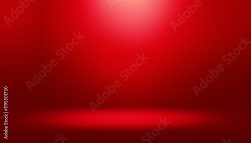 3d illustration red seamless studio gradient background