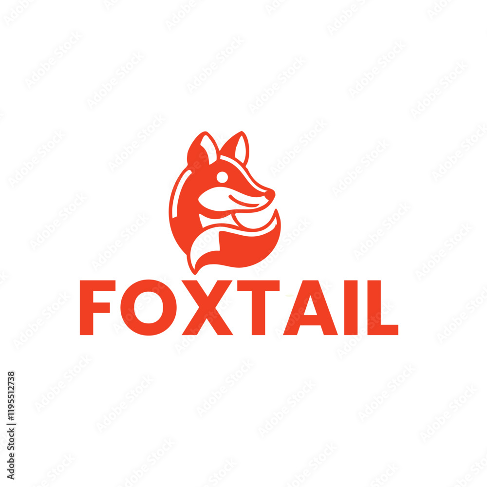 Obraz premium a logo for browser company fox logo