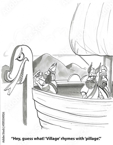 Village rhymes with pillage