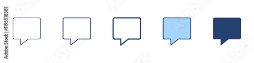 chat icon Symbol set collection