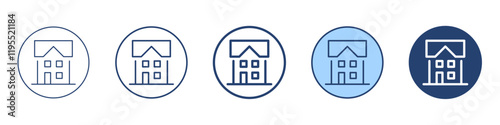 House icon Symbol set collection