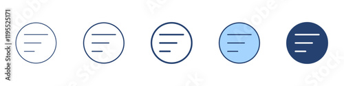 Sort icon Symbol set collection