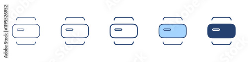 Widget icon Symbol set collection