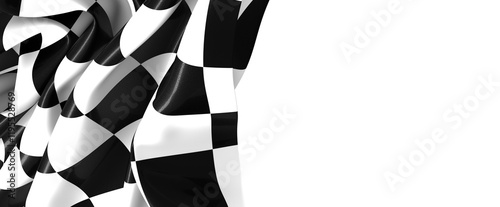The checkered flag waves in...