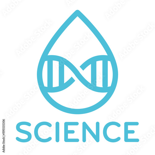 DNA Logo Icon Symbol