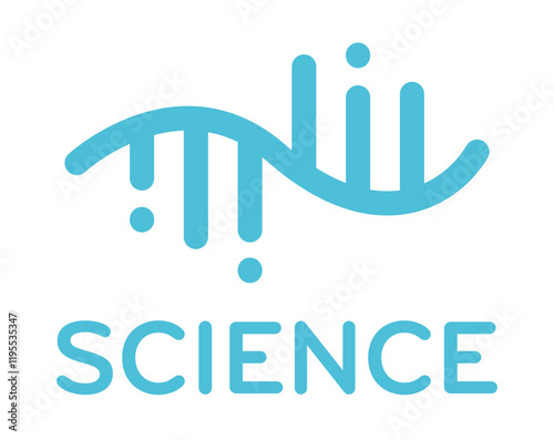 DNA Logo Icon Symbol