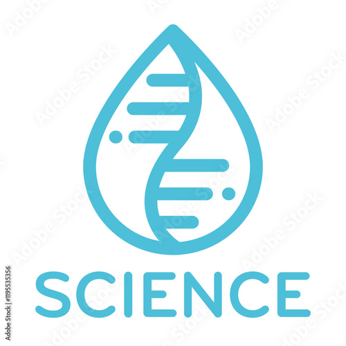 DNA Logo Icon Symbol
