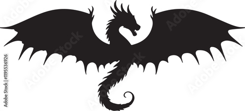 Whispering Wildlife: Enchanting Animal Silhouettes vector illustration |