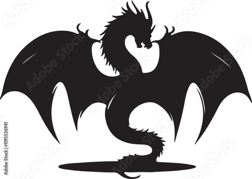 Whispering Wildlife: Enchanting Animal Silhouettes vector illustration |