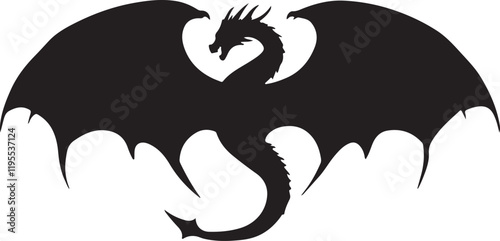 Whispering Wildlife: Enchanting Animal Silhouettes vector illustration |