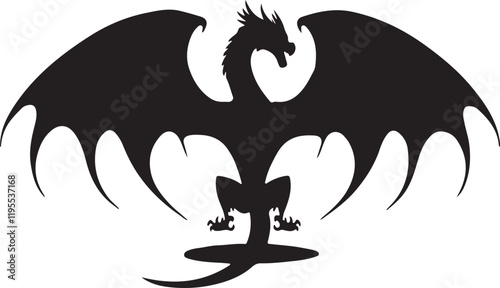 Whispering Wildlife: Enchanting Animal Silhouettes vector illustration |