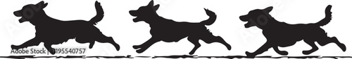 Whispering Wildlife: Enchanting Animal Silhouettes vector illustration |