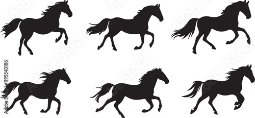 Whispering Wildlife: Enchanting Animal Silhouettes vector illustration |
